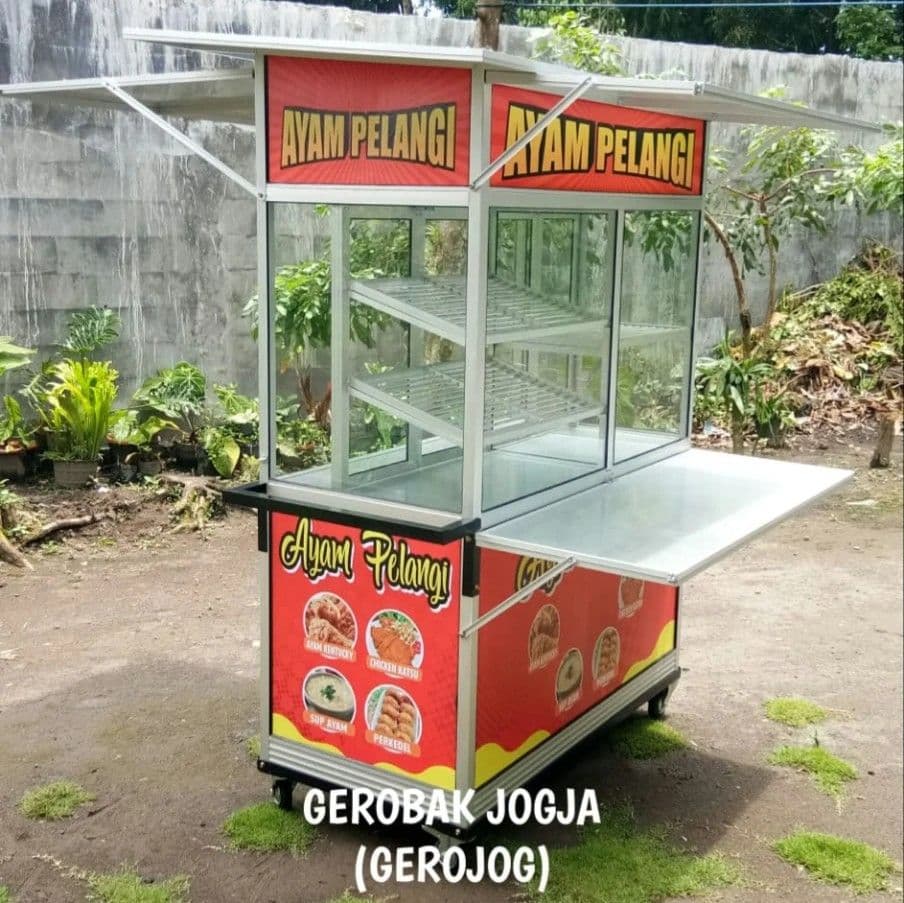 Foto 2 detail Gerobak Ayam Pelangi