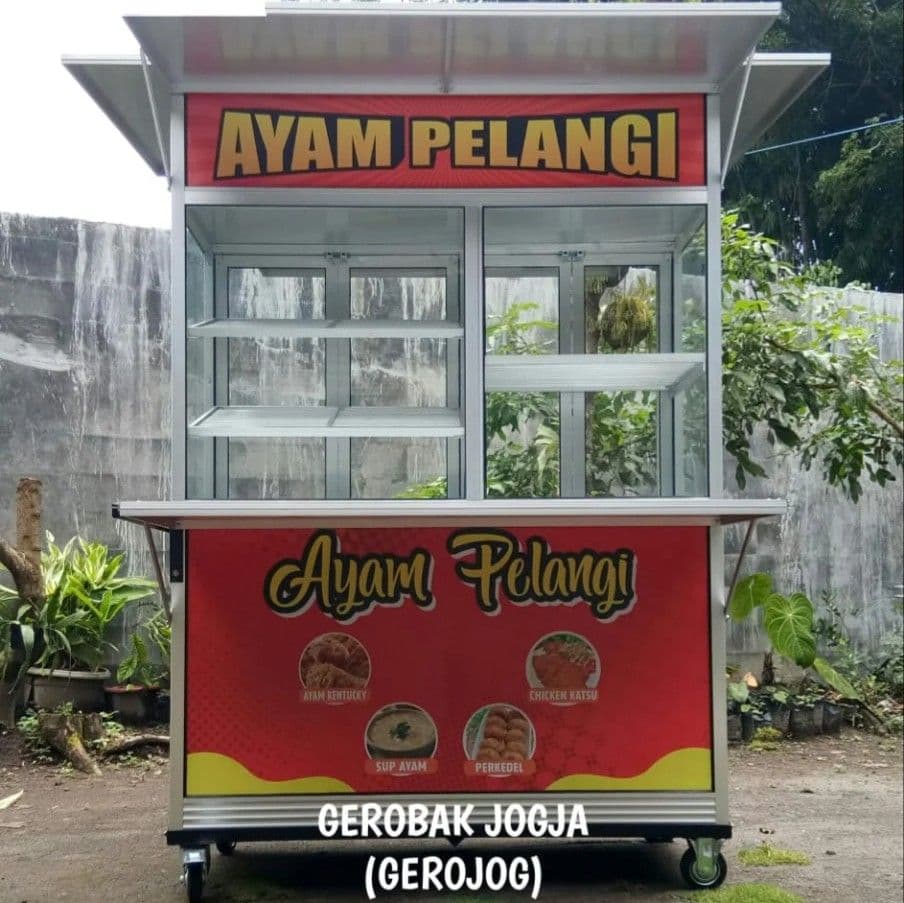 Gerobak Ayam Pelangi
