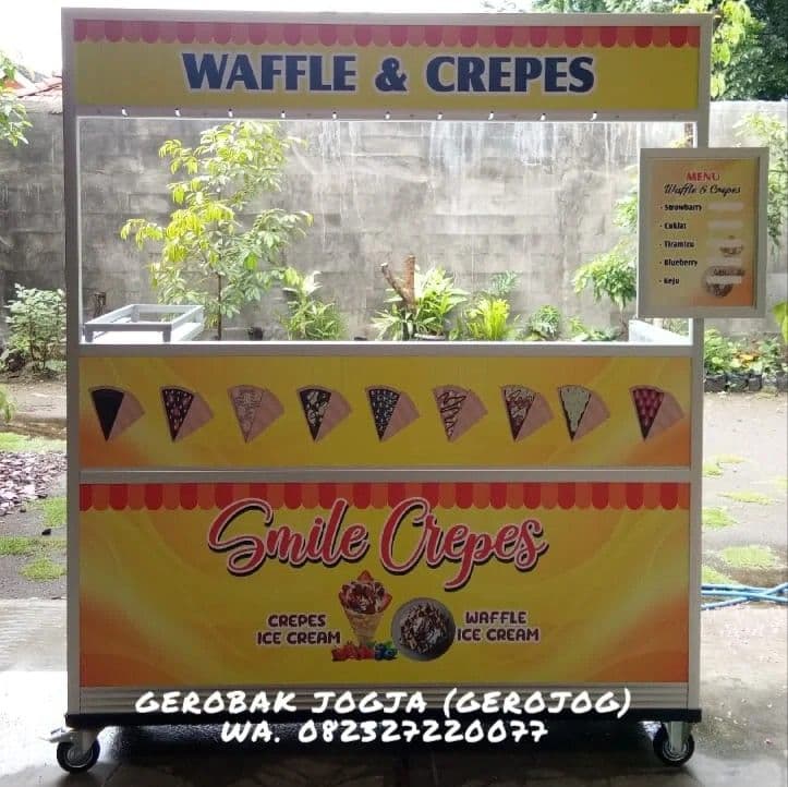 Gerobak Waffle & Crepes